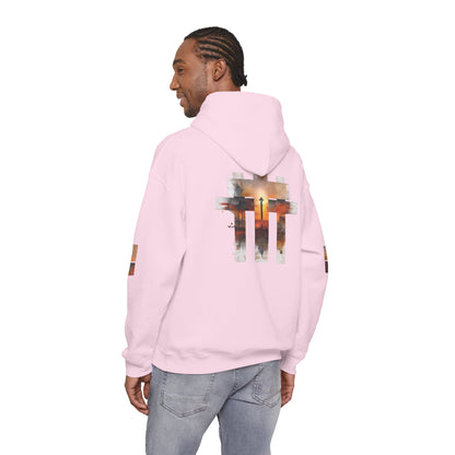 Blessed Cross Hoodie - Christian Faith Pullover for Men & Women