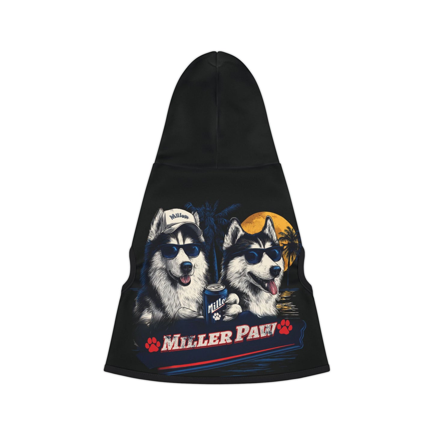 Miller Paw Beer Pet Hoodie