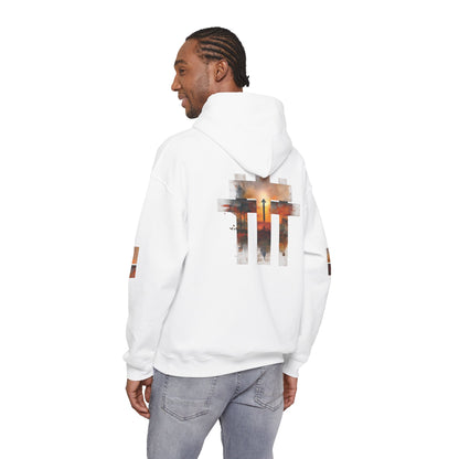 Blessed Cross Hoodie - Christian Faith Pullover for Men & Women