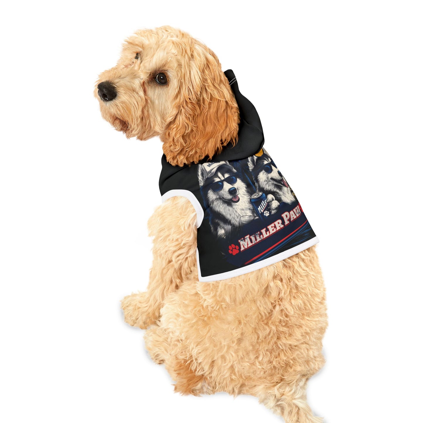 Miller Paw Beer Pet Hoodie