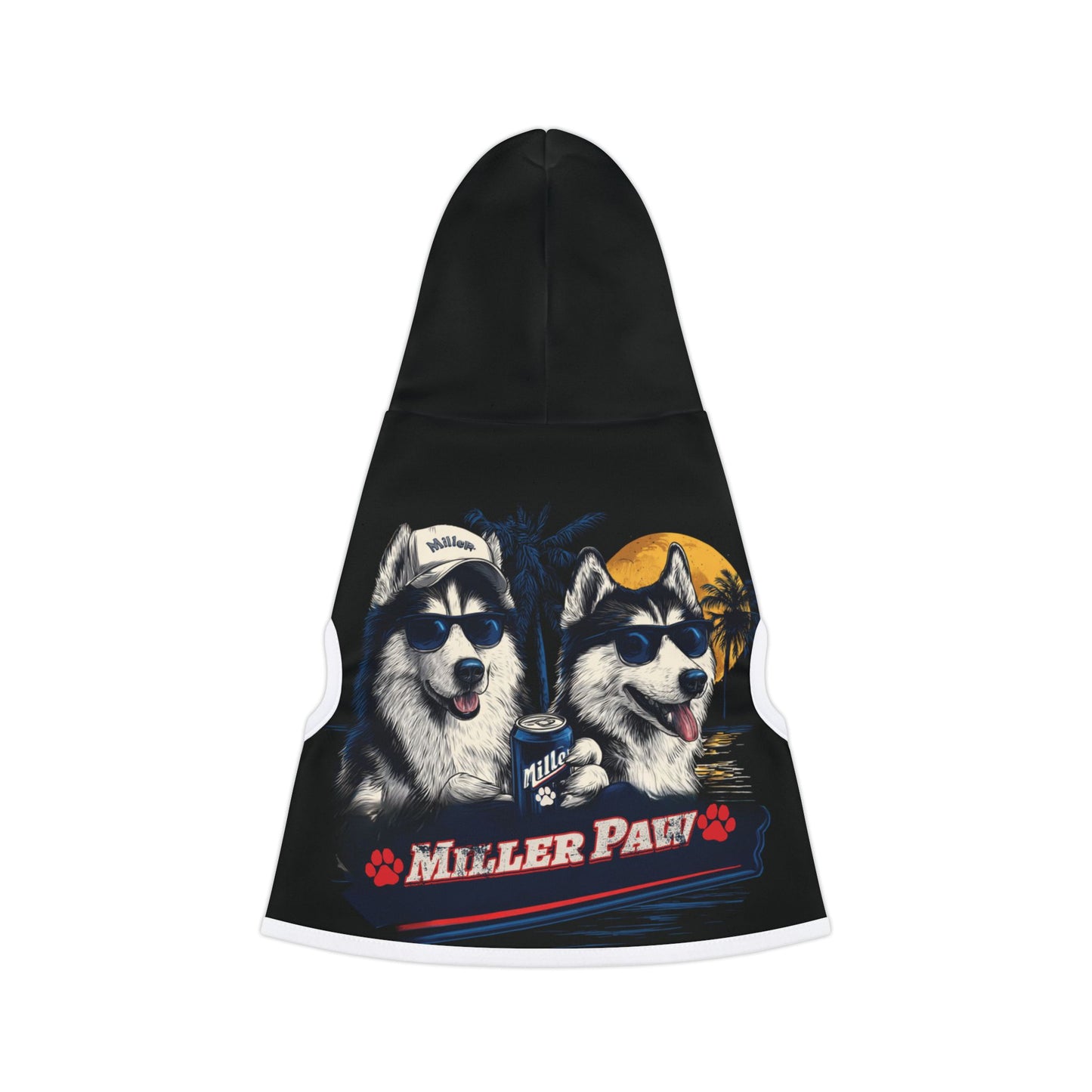 Miller Paw Beer Pet Hoodie